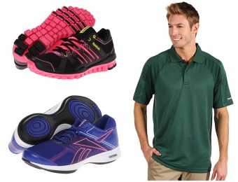 Up to 67% off Reebok Shoes & Clothing for the Entire Family