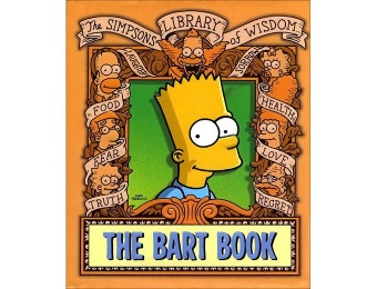 60% off The Bart Book (Simpsons Library of Wisdom) Hardcover