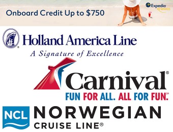 Summer Cruises: Onboard credit up to $750 + Double Reward Points