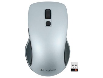 $25 off Logitech M560 Wireless Optical Mouse, Light Silver