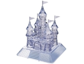 43% off 3D Crystal Castle Puzzle, 105 Pcs