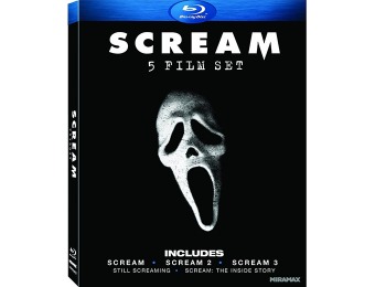 68% off Scream: Five-Film Set (Blu-ray)