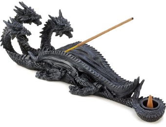 95% off Triple Head Mythical Dragon Figure Incense Stick Burner