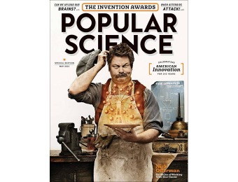 92% off Popular Science Magazine (1-year automatic renewal)