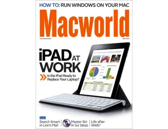 91% off Macworld Magazine Subscription, $7.50 / 12 Issues