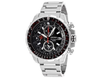 63% off Seiko SNAD05P1 Chronograph Stainless Steel Watch