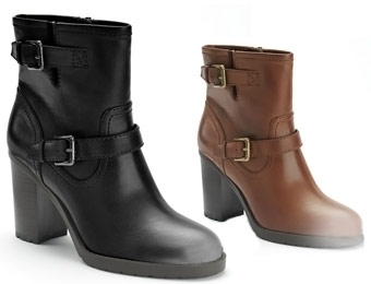 $70 Off Women's Chaps Ankle Boots, 2 Colors Available