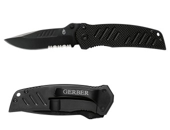 72% off Gerber 31-000594 Swagger Serrated Edge Knife