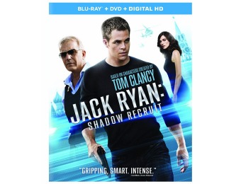 50% off Jack Ryan: Shadow Recruit (Blu-ray + DVD Combo)