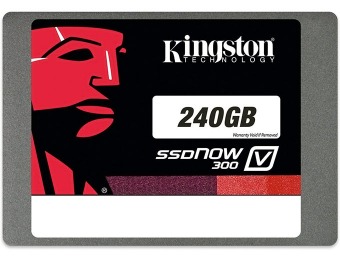 77% off Kingston SSDNow V300 2.5" 240GB SSD, SV300S37A/240G