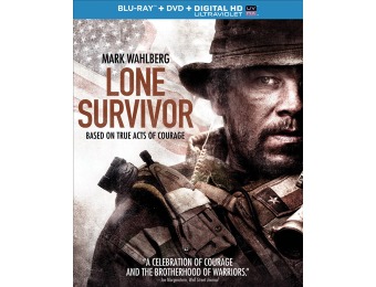 77% off Lone Survivor (Blu-ray + DVD + Digital HD with UltraViolet)