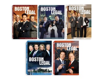 71% off Boston Legal Season 1-5 Complete DVD Collection