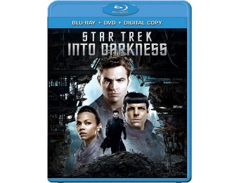 70% off Star Trek Into Darkness (Blu-ray + DVD + Digital HD)