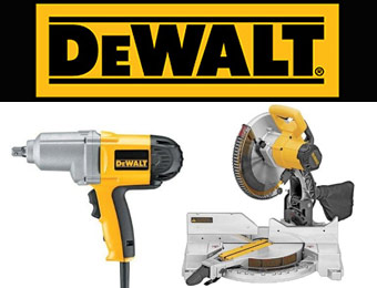 Save Up to 50% On Select DEWALT Tools and Accessories