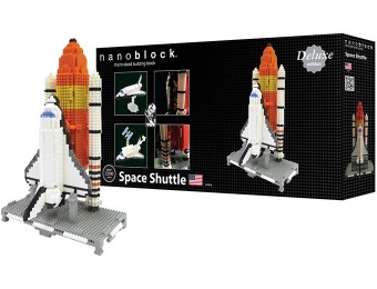 $72 off Nanoblock Deluxe Space Shuttle, 1600+ Pieces