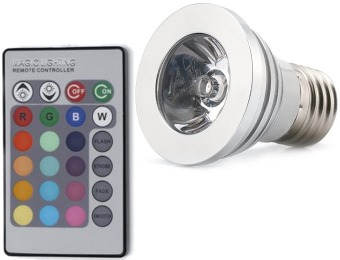 96% off Color Changing LED Light Bulb With Remote