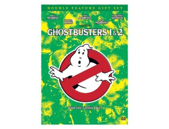 60% off Ghostbusters 1 & 2 Double Feature Gift Set DVD