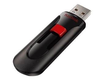 70% off 128GB SanDisk Cruzer Glide USB Flash Drive SDCZ60-128G-A11