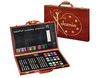 Personalized 80-Piece Youth Art Set Deal