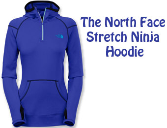 50% Off The North Face Women's Stretch Ninja Hoodie, XS,M,L,XL