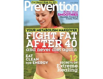90% off Prevention Magazine Subscription, $5 / 12 Issues