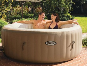 48% off Intex Purespa Bubble Therapy Inflatable Hot Tub Spa