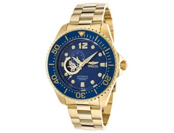 85% off Invicta 15393 Pro Diver Analog Automatic Gold Watch