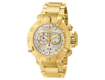 88% off Invicta 5406 Subaqua Noma III Collection Gold-Tone Watch