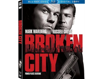 60% off Broken City (Blu-ray + DVD + Digital Copy)