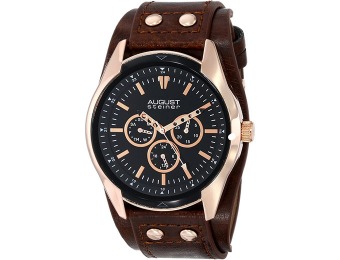 $254 off August Steiner Men's AS8073RG Multifunction Watch