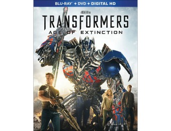 85% off Transformers: Age of Extinction Blu-ray + DVD + Digital