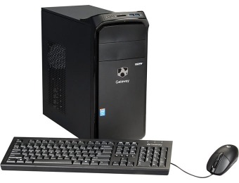 $160 off Gateway DX4885-UR1C Desktop PC (Core i5/4GB/1TB)