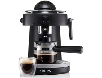 $70 off KRUPS Steam Espresso Machine w/ Frothing Nozzle