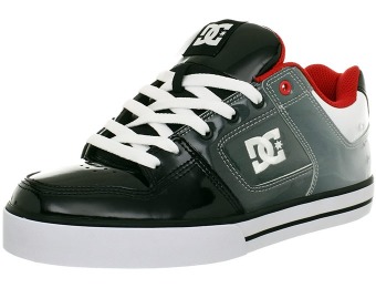 67% off DC Men's Pure Action Sports Shoes, Black/Red/White