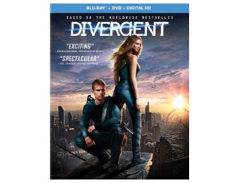 60% off Divergent (Blu-ray + DVD + Digital HD)