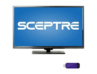 55% off Sceptre 50" 1080p LED HDTV w/ Roku Streaming Stick
