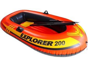 45% off Intex Explorer 200 Boat Set