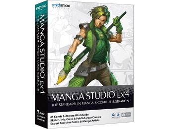 $287 off Manga Studio EX 4 (PC/Mac)