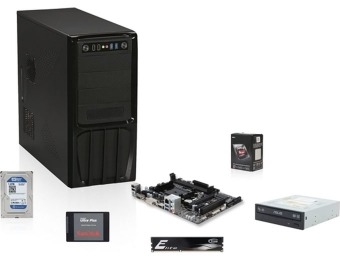 $75 off AMD 6600K Richland 3.9GHz Desktop Combo Kit