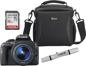 $50 off Canon EOS Rebel SL1 18MP DSLR Camera Kit w/ 18-55mm Lens