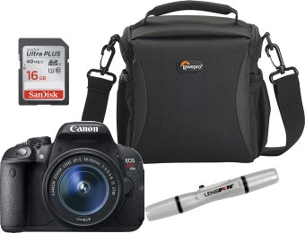 $50 off Canon EOS Rebel T5i 18MP DSLR Camera Kit w/ 18-55mm Lens