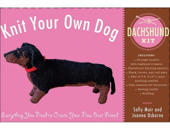 77% off Knit Your Own Dog: Dachshund Kit