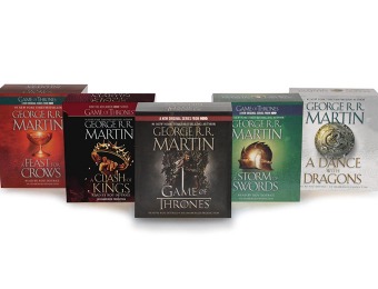 40% off George R. R. Martin Song of Ice and Fire Audiobook Bundle