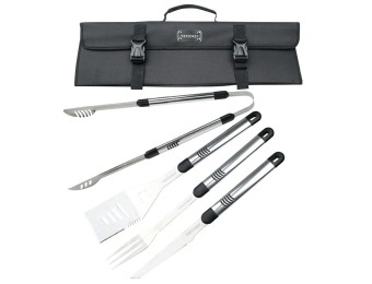 65% off Top Chef by Master Cutlery 5-Piece BBQ Set