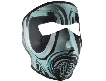 85% off ZANheadgear Neoprene Gas Face Mask (Black/Green)