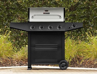 44% off BBQ Pro 4 Burner Gas Grill with Stainless Steel Lid