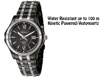 71% Off Seiko Kinetic Two-tone Men's Stainless Steel Watch