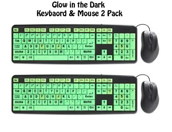 94% Off EZ Eyes Deluxe Keyboard & Mouse 2-Pack after Rebate