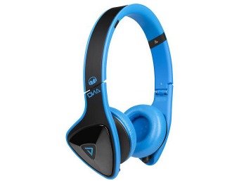 57% off Monster DNA On-Ear Headphones - Black/Laser Blue