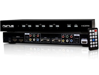 $150 off Nyrius NSW500 All-in-one HD 1080p Video Selector Switch